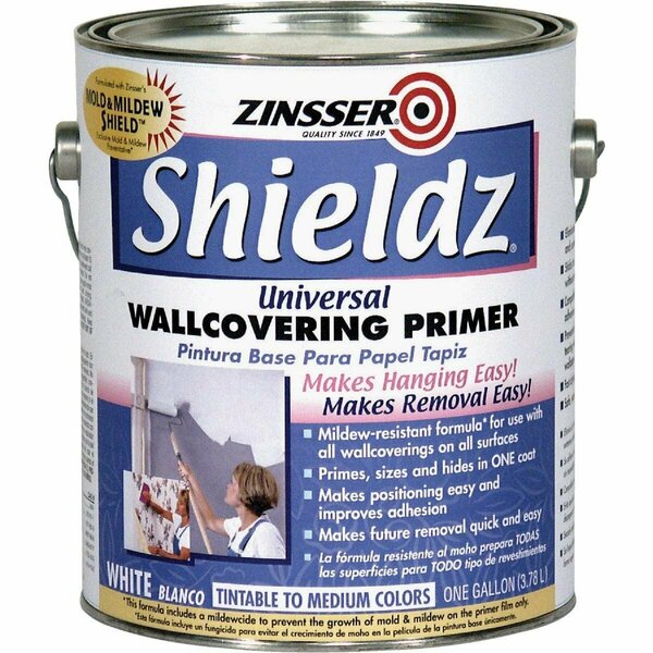 Zinsser Shieldz White Wallpaper Primer, 1 Gal. 2501